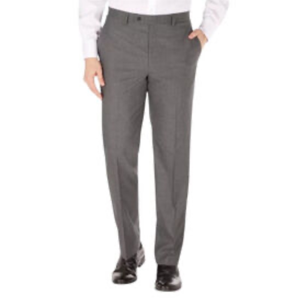 Lauren Ralph Lauren Gray High Performance Wool Pant - Size 38/34
